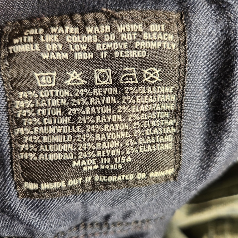 Ralph Lauren Jeans Women's 34X35 (Tag 30) Blue Flared Black Label 867 - Picture 11 of 16